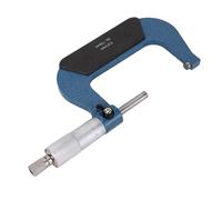 Ausla Micrómetro Exterior 50-75 Mm, Graduación de 0,01 Mm, Herramienta Mecánica de Precisión con Puntas de Carburo de Tungsteno, para Medición de Longitud, Diámetro y Espesor