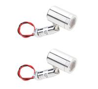 Ausla Mini Foco LED, Iluminación Decorativa Interior de Aleación de Aluminio, Brillo de 130 Lúmenes para Escaparate de Joyería, Estantería, Pasillo (Luz Natural)