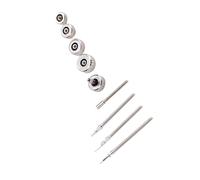 Ausla Mira el Juego de Barras de Primavera de la, Kit de Herramientas de Acero Inoxidable para Relojeros con Varios Tamaños para Reparaciones y Reemplazos