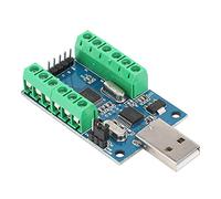Ausla Módulo ADC de 12 Bits, Placa de Adquisición de Datos USB UART con STM32F103C8T6 y CH340, Entrada de 10 Canales de 0 a 3,3 V, Muestreo DMA para Pantalla de PC Proyectos MCU de Electrónica de