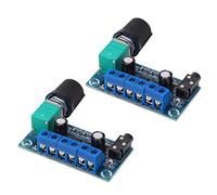Ausla Módulo AMP PCB Módulo Amplificador de Audio de Doble Canal 20W Más 20W 9 a 15V con Protección contra Sobrecorriente de Entrada de 3,5 Mm Placa de Alta Fidelidad Ajustable para Usuarios de Audio