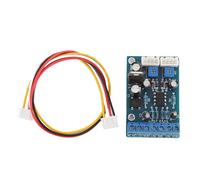 Ausla Módulo de Medidor de Nivel de Unidad de Volumen de Placa de Controlador de Medidor VU con Entrada AC DC 12-15V para Indicador de Nivel DB de Audio Detección de Pico