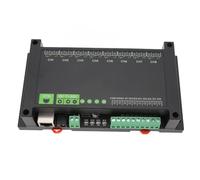 Ausla Módulo de relé Ethernet 8CH, Interfaz de Alimentación DC 5.5x2.1, Bloque Terminal 7-36V, Protocolo Modbus RTU, Comunicación Ethernet con PoE