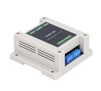 Ausla Módulo de relé Módulo de relé Industrial ABS de 2 Canales para RS485 y Modbus RTU 4800 a 38400bps Montaje en Riel de Aislamiento de Optoacoplador para Control de Automatización Industrial