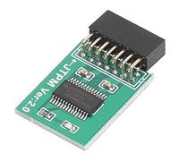 Ausla Módulo TPM 2.0, Placa de Seguridad de Cifrado con Interfaz LPC de 14 Pines con Fuerte Cifrado para Z590 B560 H510 Z490 B460 H410 Z390 Z370 B365 B360 H370 H310 Z270 B250 H270