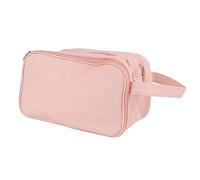 Ausla Neceser de Cuero Neceser de Maquillaje de Viaje, Organizador de Cosméticos con Múltiples Bolsillos, 30 X 18 X 14 Cm, Estuche de Almacenamiento de Cuero para Mujeres Artículos de Tocador y