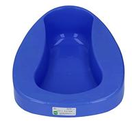 Ausla Orinal para Ancianos para Pacientes Postrados en Cama, Orinal de Lactancia Grande y Grueso con Diseño de Pendiente de 10 Grados, Bordes Lisos y Soporte de Carga Reforzado de hasta 220,5 Lb