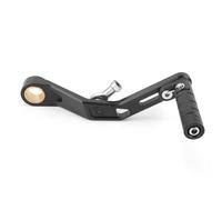 Ausla Palanca de de Marchas Plegable, Palanca de Pedal de Aleación de Aluminio, Tipo de Reemplazo con Punta Plegable y de ángulo para Conductores F800GS F700GS F650GS (BLACK)
