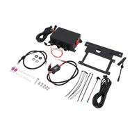 Ausla Panel de Interruptores de Manija de Agarre, Módulo de Control del Banco de Interruptores Auxiliares Reemplazo a Prueba de Agua con Retroiluminación Ajustable de 4 Colores para JL