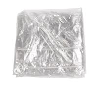 Ausla Paño Impermeable de PVC, Lona Transparente Resistente con Resistencia a los Rayos UV, Duradera y Fácil de Instalar para Uso en Exteriores 2,6x4 M