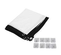 Ausla Pantalla de Proyección de 60-100 Pulgadas, Plegable 16: 9 Pantalla de HD para el Hogar, Excelente Reproducción de Color, Diseño Portátil, Ideal para Películas y Presentaciones (100 Pulgadas)