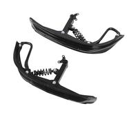 Ausla Par de Trineos de Nieve para Invierno ATV, Tabla de Trineo de Nieve ATV de Plástico Metálico con Deslizamiento, Agarre y Manejo Mejorados para Go Kart UTV Quad Bike Snow Riding