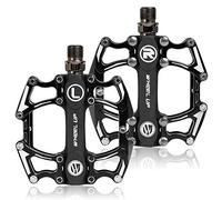 Ausla Pedal de Bicicleta de Aleación de Aluminio, Diseño Ligero y Duradero con Características Antideslizantes para Entusiastas del Ciclismo de Montaña