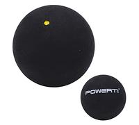 Ausla Pelota de Squash de un Punto, Pelota de Squash de Entrenamiento de Goma de 37 Mm, Rebote Constante, Baja Vibración, Liviana de 25 G para Ejercicios de Práctica para Principiantes y