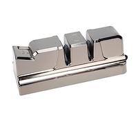 Ausla Piedra de Afilar de Diamante, Piedra de Afilar de Diamante ABS 16 X 6,5 X 6 Cm con Base Antideslizante Agujero para Colgar de Pulido Rápido para Cuchillos y Tijeras de Cocina y Hogar