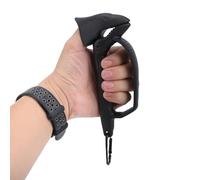 Ausla Pinza para Peces de 6,54 Pulgadas, Pinza para Labios con Herramienta Cortadora de Hilo de Pescar para Aterrizar y Soltar de Forma Segura (BLACK)