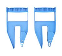 Ausla Pinzas para Estera para Puesto de Caballos, Herramienta para Mover Esteras, Plástico Resistente con Ergonómico para Remolque de Granero de Gimnasio Estable, 2 uds.