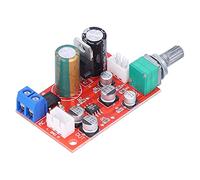 Ausla Placa de Preamplificador, Placa Amplificadora AD828 PCB SMD Módulo de Alimentación única de 7 V a 24 V CC o 6 a 16 CA con Potenciómetro de Volumen para Usuarios de Audio de Subwoofer