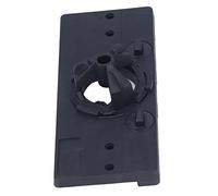 Ausla Plantilla de Sierra Perforadora para Bisagras de 35 Mm, Juego de Localizador de Bisagras ABS con Espaciado de 46 Mm, 48 y 52, Control de Profundidad de 15 a 45, Guía de Perforación para