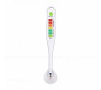 Ausla Probador de Salinidad, Medidor de Sal Digital con Pantalla LCD y Luces Indicadoras Rojas y Verdes, Probador de Mano ABS para Salmuera, Encurtidos, Sopas, Alimentos Fermentados, Uso Doméstico
