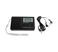 Ausla Radio Portátil de Banda Completa, Radio Digital Am FM Corta con Función de Memoria, Banda Completa para Despertador, Dos Formas de Almacenar Estaciones.