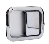Ausla Reemplazo de Manija de Puerta Exterior Manija de Puerta Exterior Delantera de Metal 1 Pieza Ajuste Directo para Modelos de Completa CJ7 Scrambler Fácil Reemplazo (Delantero derecho J5758172