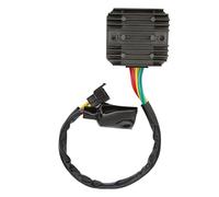 Ausla Regulador de Voltaje de Motocicleta Rectificador Estabilizador de Potencia de Montaje en Superficie de 12 V con Construcción Sellada a Prueba de Agua Salida Estable Encendido Mejorado para