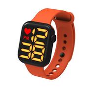 Ausla Reloj Digital Cuadrado con Pantalla Táctil para Niños, 50M | Operación táctil de correa de TPU, batería de 600 mAh, estela de mano con visualización semanal, deportes de natación para