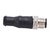 Ausla Resistencia de Terminación Macho Terminator NMEA 2000, Metal ABS M12 5 Pines IP67 60 V 4 A, Cobre Chapado en Oro para Red Troncal Barco Yate para Lowrance Simrad