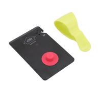 Ausla Rompedor de Ventanas del Automóvil, Herramienta de Interruptor de Vidrio de Emergencia con Tarjeta con Pasador de Acero de Tungsteno Cortador de Cinturón de Seguridad para