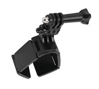 Ausla Soporte Ajustable para Casco de Cámara de Acción, Soporte Ajustable para y, Diseño Plegable, Sujeción Estable y Firme, para Andar en Bicicleta Montar a Caballo