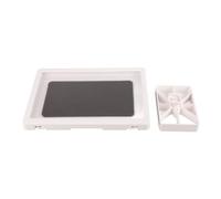 Ausla Soporte de Ducha para Teléfono Montado en Pared, Pantalla Táctil | Soporte adhesivo sin perforaciones, ventana antivaho, estuche, uso en áreas húmedas de cocina y baño