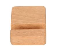 Ausla Soporte de Madera para Teléfono Móvil, Soporte de Madera Maciza Hecho a Mano para Teléfonos de 4 a 8 Pulgadas, Decoración de Escritorio Minimalista para Videollamadas e Interacciones Sociales