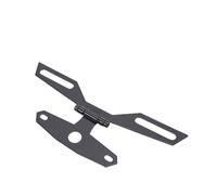 Ausla Soporte de Matrícula de Motocicleta, Soporte de Matrícula Plegable Universal, de Luz Trasera Ajustable para ATV
