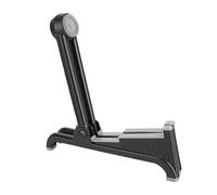 Ausla Soporte de Suelo Plegable para Guitarra, Soporte de Guitarra Plegable de Silicona TPU de Nailon con Brazos Acolchados, Diseño de Centro bajo, Pies Antideslizantes para Escenario de Estudio en