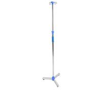 Ausla Soporte para Intravenosos, Soporte de Infusión de Ajustable de Acero Inoxidable con 4 Ganchos para Uso Clínico y Veterinario en el Hogar