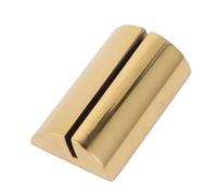 Ausla Soporte para Tarjetas de Nombre de Mesa de Acero Inoxidable, Soporte para Tarjetas de Lugar, para Números de Mesa para Bodas, Fiestas, Oficinas, Restaurantes, Clips de (GOLD)