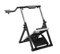 Ausla Soporte Plegable para Volante de Juego de Carreras Soporte de de Rueda de Acero Posición de Pedal Ajustable Palanca de Cambios Izquierda Derecha 81 X 54 X 94 Cm para Jugadores de Sim Racing