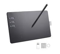 Ausla Tableta Gráfica de Dibujo con 16384 Niveles de Presión, área Activa de 4,49 X 6,81 Pulgadas y 6 Teclas de Acceso Directo, Compatible con Múltiples Dispositivos (Vender)