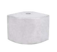 Ausla Tapa de Esquina Estilo Cresta, Tapa de Aluminio para Barco, Protege Esquinas Redondeadas de 90 Grados, de 2,5 a 2,625 Pulgadas para Barcos Pontón