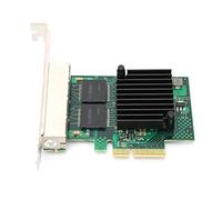 Ausla Tarjeta de Red PCIe Gigabit Adaptador de Red 4 Puertos RJ45 I350AM4 Chipset 1000M Descarga de Suma de Comprobación IEEE 1588 PTP para Servidores Sistemas de Virtualización 4 a 176 °F