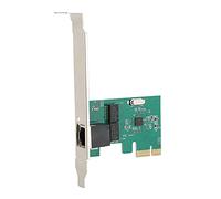 Ausla Tarjeta Gigabit Ethernet Adaptador de Red PCI Express 10/100/1000Mbps con Chip RTL8111E Conector Chapado en Oro para PC de Escritorio Servidor de Oficina Juegos