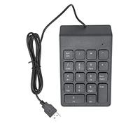 Ausla Teclado Numérico, Mini Teclado Numérico Portátil USB de 18 Teclas para Computadoras de Escritorio y Portátiles, para Aplicaciones de Hojas de Cálculo y finanzas.