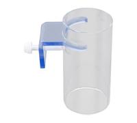 Ausla Tubo de Alimentación para Pecera, Alimentador de Alimentos para Acuario Flotante Acrílico Grande, Anillo Alimentador de Peces Transparente para Agua Limpia y Fácil Alimentación
