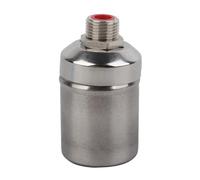 Ausla Válvula de Bola Flotante de Acero Inoxidable Válvula Automática de Control de Agua G1 2 Pulgadas para Tanques de Agua y Piscinas Diseño Compacto No Requiere Electricidad Control Estable del