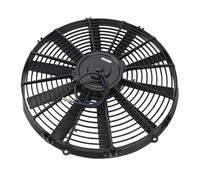 Ausla Ventilador de Refrigeración de Radiador de Condensador Universal de 15 Pulgadas Ventilador de Radiador Eléctrico Ultrafino con Opciones de Instalación Versátiles para Varios Vehículos
