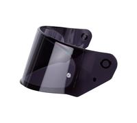 Ausla Visera de Casco de Motocicleta para LS 2 FF 320 353 328 800 | Visibilidad Clara PC, Negro Profundo, Reducción del Resplandor Solar, Protector Facial de Casco irrompible.