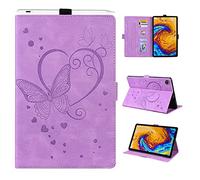 Auslbin Funda Lenovo Tab M10 FHD Plus 2ª Generación,Funda de Cuero PU con Función Auto-Reposo/Activación,Funda Compatible Lenovo Tab M10 FHD Plus 10.3 Pulgadas TB-X606X/X606F,Morado