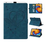 Auslbin Funda para Galaxy Tab A7 10.4 2020,Funda de Cuero PU con Función Auto-Reposo/Activación,Funda Compatible Samsung Galaxy Tab A7 10.4 Pulgadas SM-T500/T505/T507,Azul