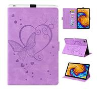 Auslbin Funda para Galaxy Tab A7 10.4 2020,Funda de Cuero PU con Función Auto-Reposo/Activación,Funda Compatible Samsung Galaxy Tab A7 10.4 Pulgadas SM-T500/T505/T507,Morado